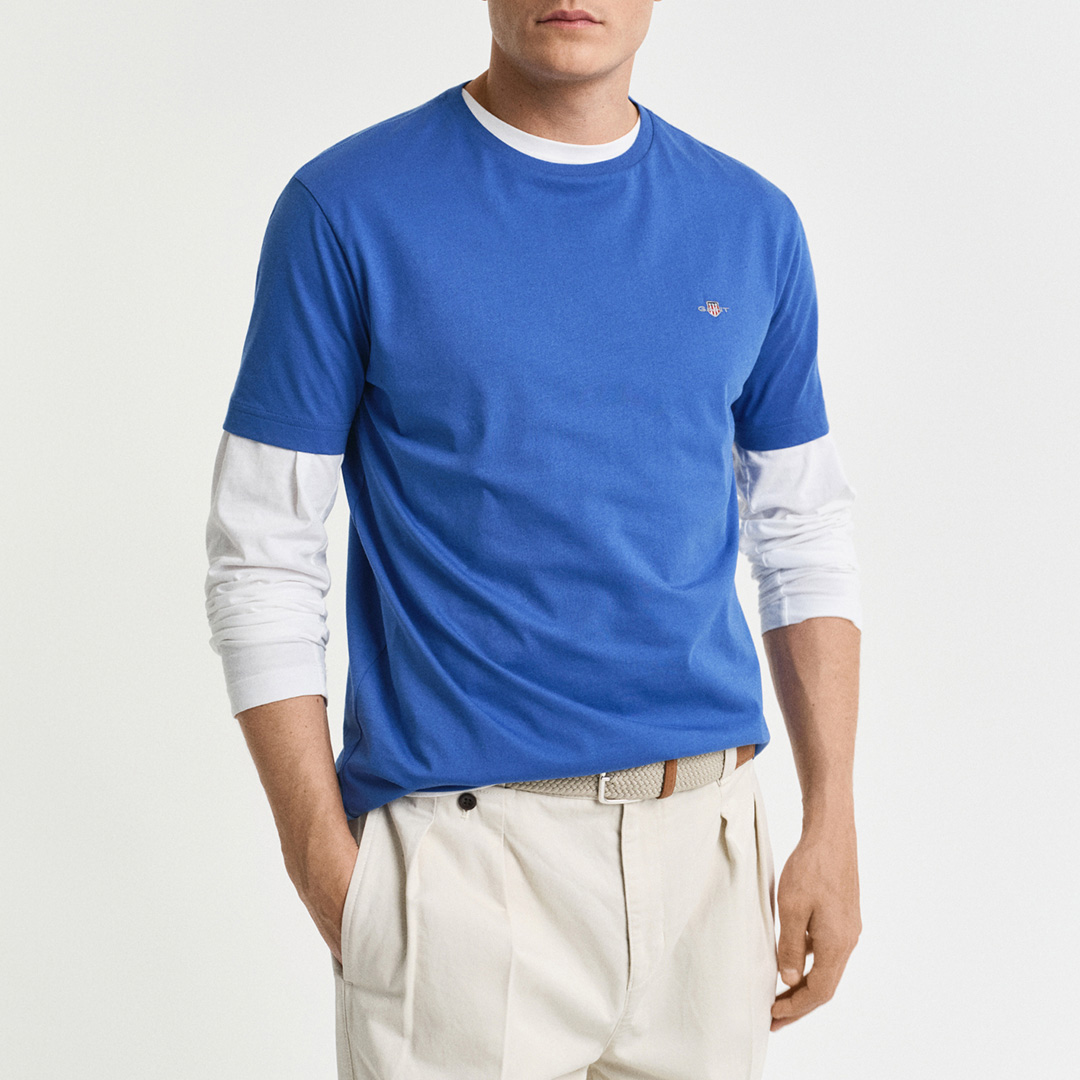 Blue Regular Fit T-shirt