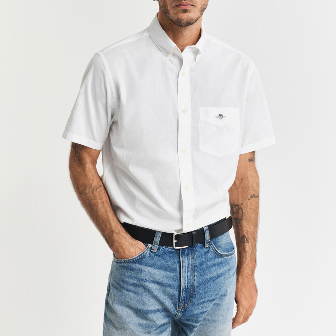 White Classic Oxford Shirt White Classic Oxford Shirt