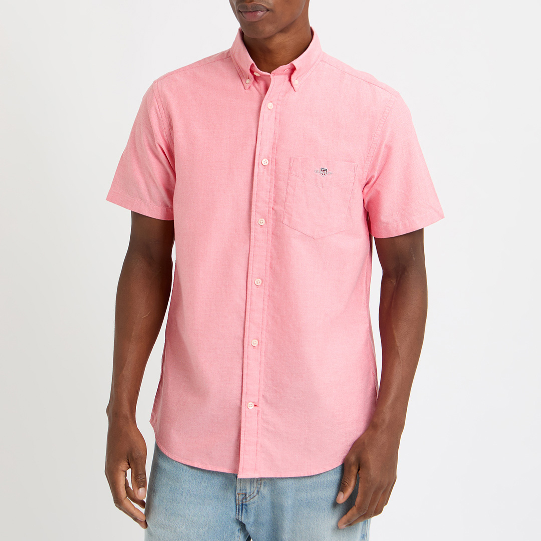 Pink Classic Oxford Cotton Shirt