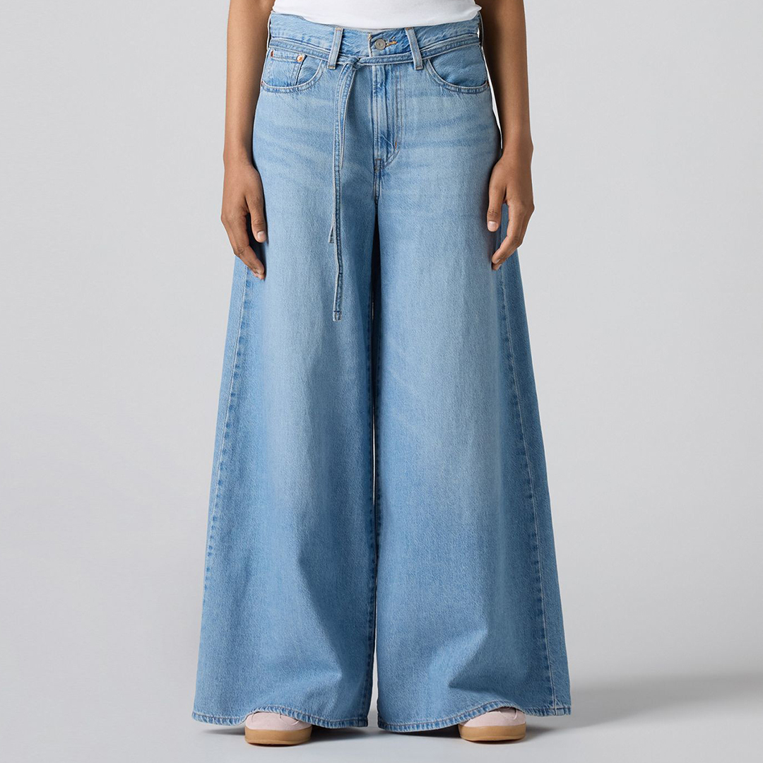 Blue Xl Superwide Jeans
