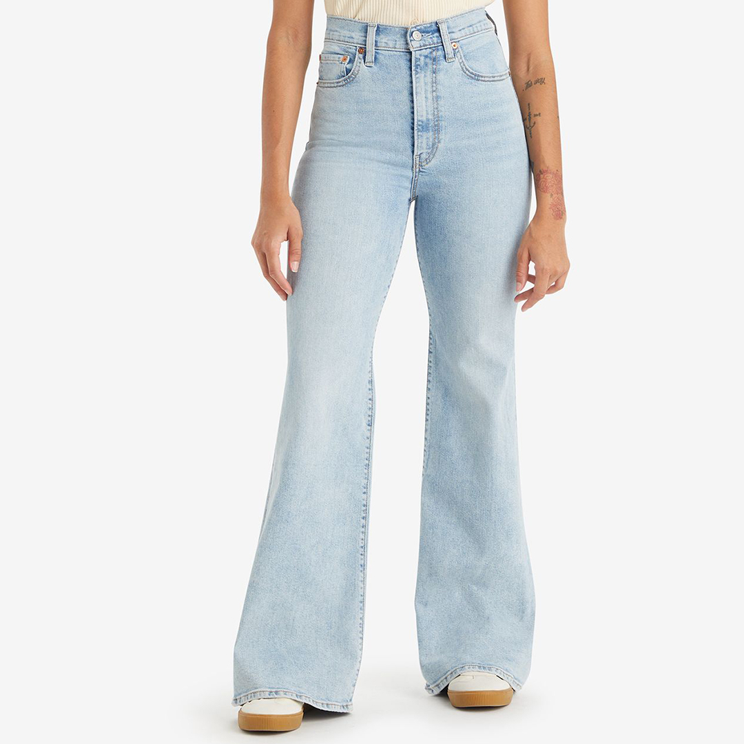 Light Blue Ribcage Stretch Jeans