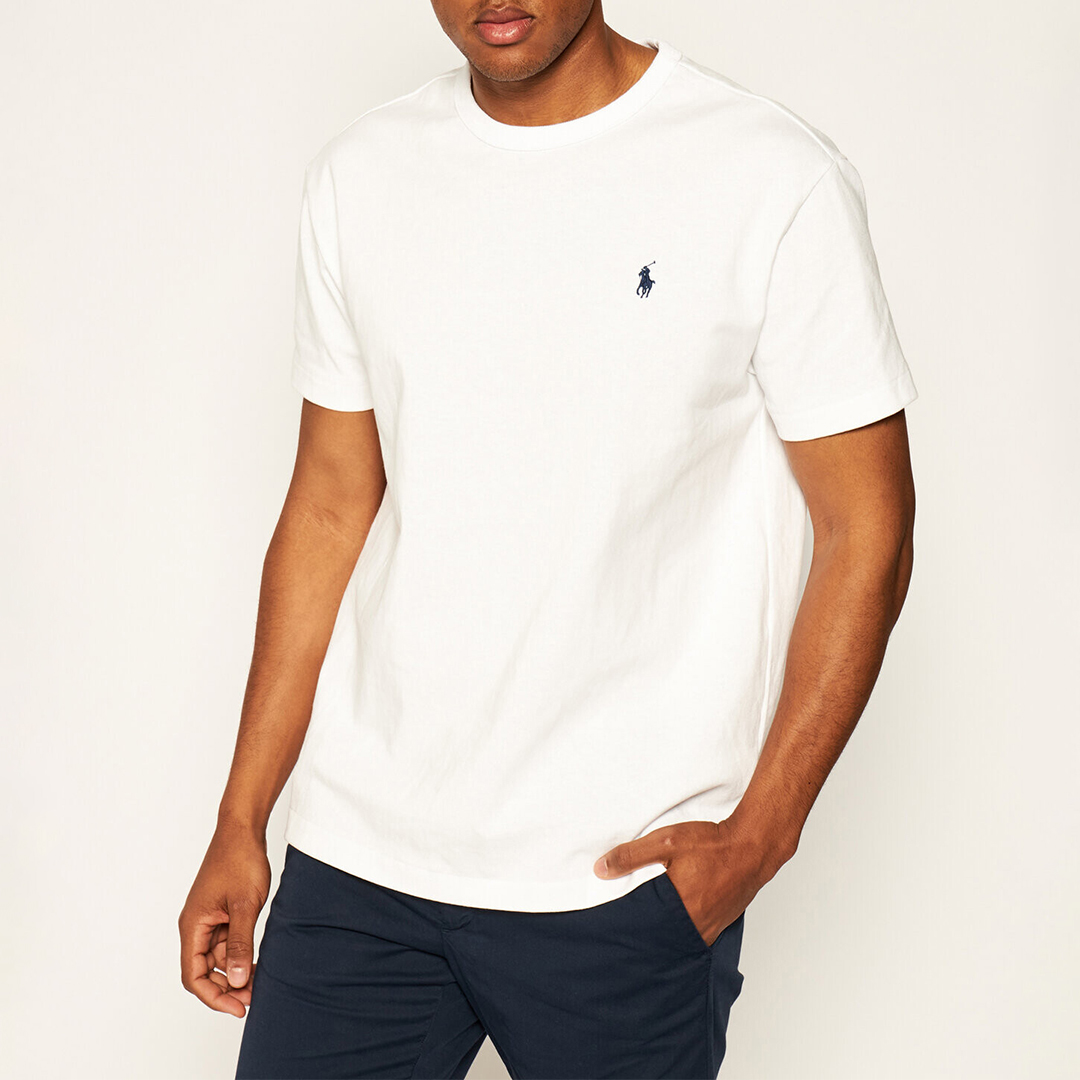 White Regular Logo T-shirt