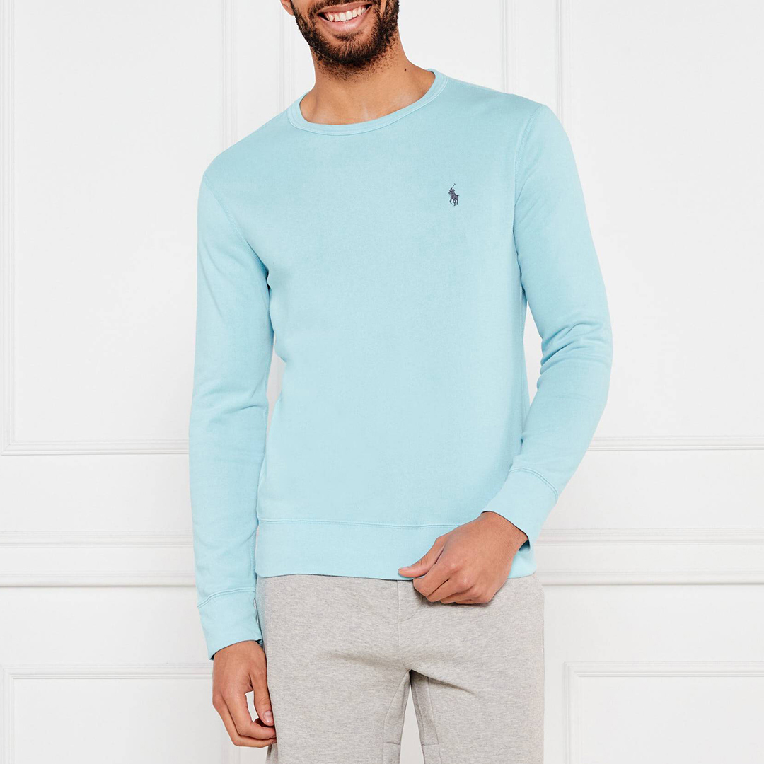 Blue Spa Terry Sweatshirt Blue Spa Terry Sweatshirt