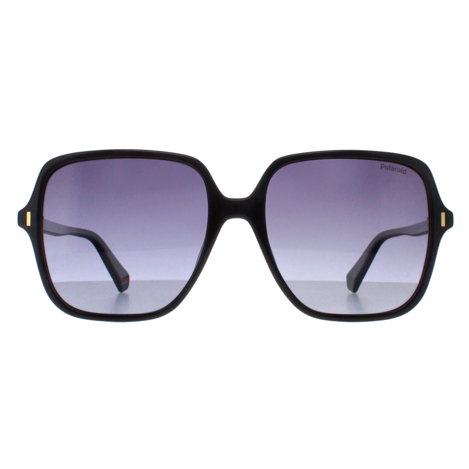 Polaroid Women's   Black Sunglasses Pld 6219/S 807 Wj Grey Gradient Polarized , BrandAlley