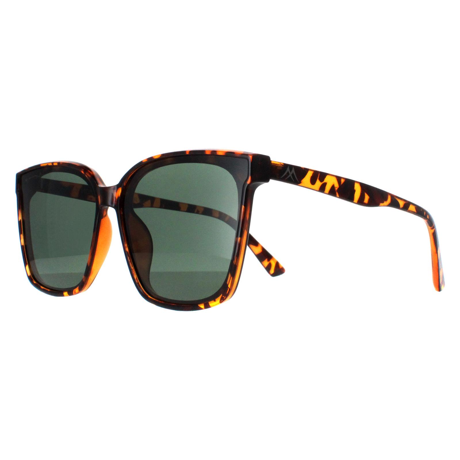 Montana Men's  Sunglasses MP67 B Shiny Turtle G15 Polarized , BrandAlley
