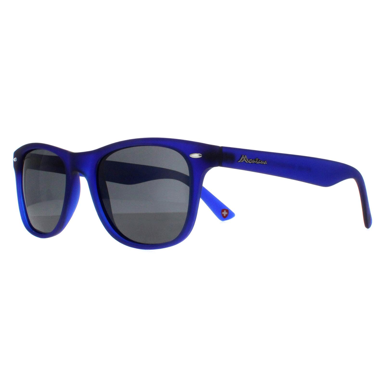 Montana Men's   Blue Sunglasses Mp10 D Grey Polarized , BrandAlley
