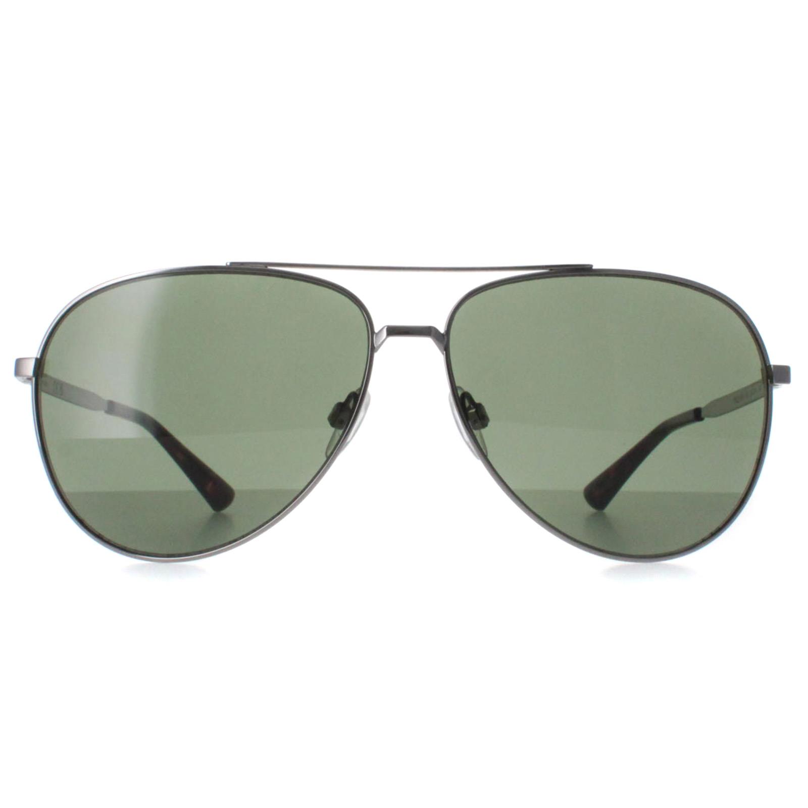 Calvin Klein Sunglasses CK22124S 051 Light Ruthenium Green Calvin Klein Sunglasses CK22124S 051 Light Ruthenium Green