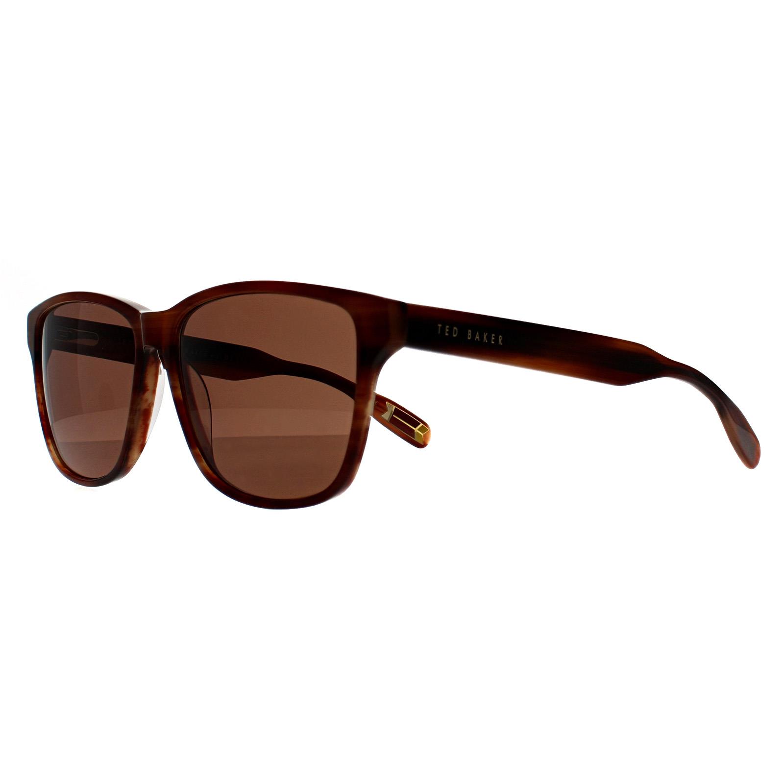 Ted Baker Men's   Brown Sunglasses Tb8232 151 Horn , BrandAlley