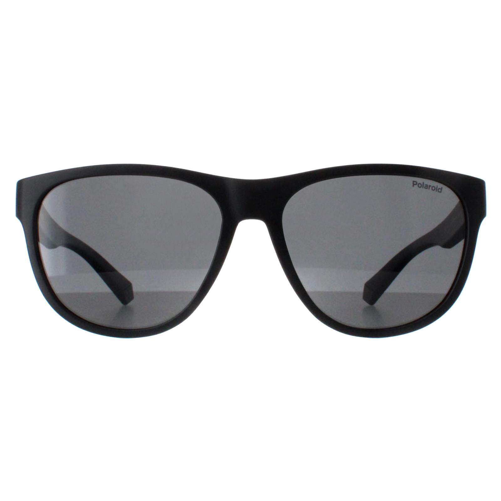 Polaroid Men's  Sunglasses PLD 2156/S 003 M9 Matte Black Grey Polarized , BrandAlley