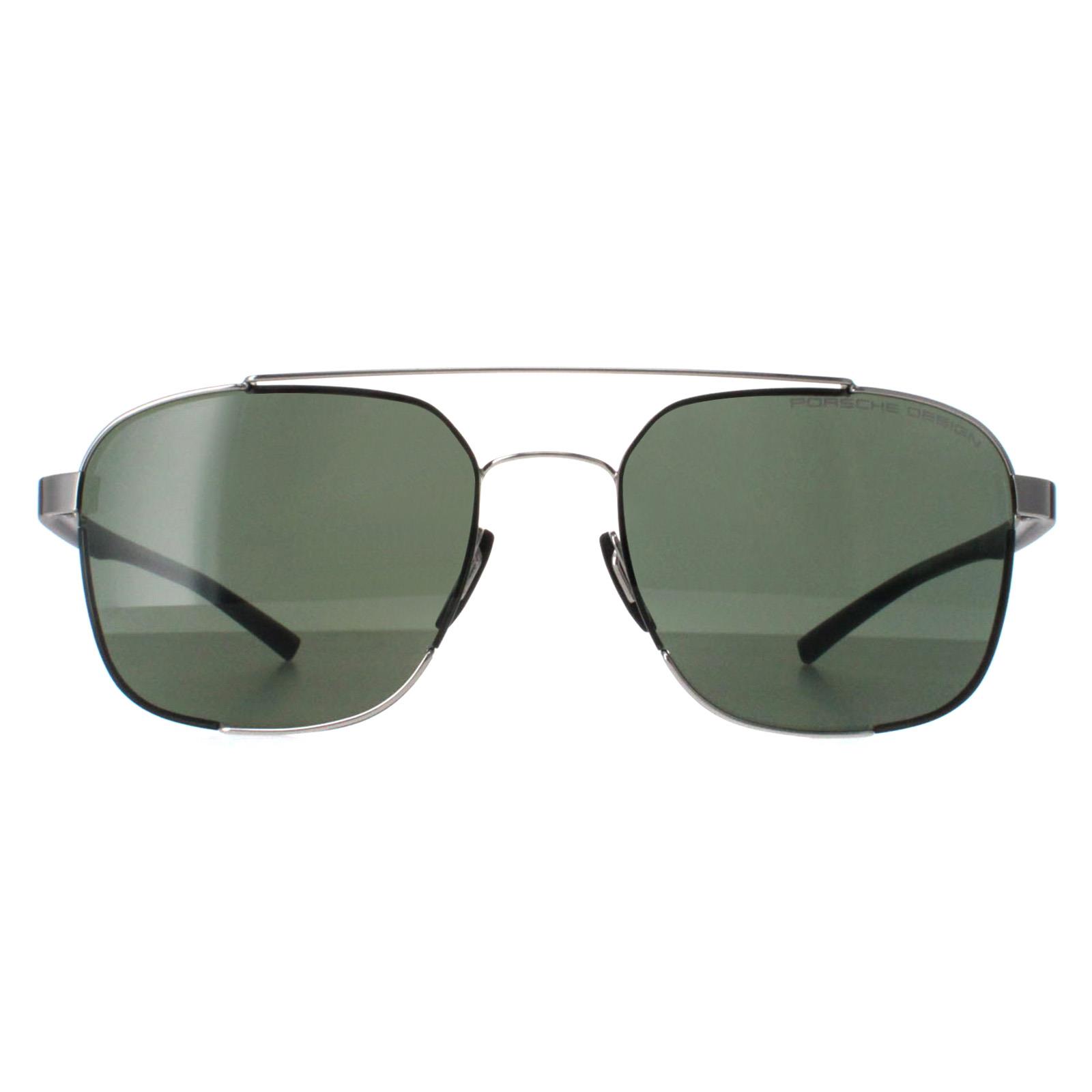 Porsche Design Sunglasses P8922 B Palladium Green Porsche Design Sunglasses P8922 B Palladium Green
