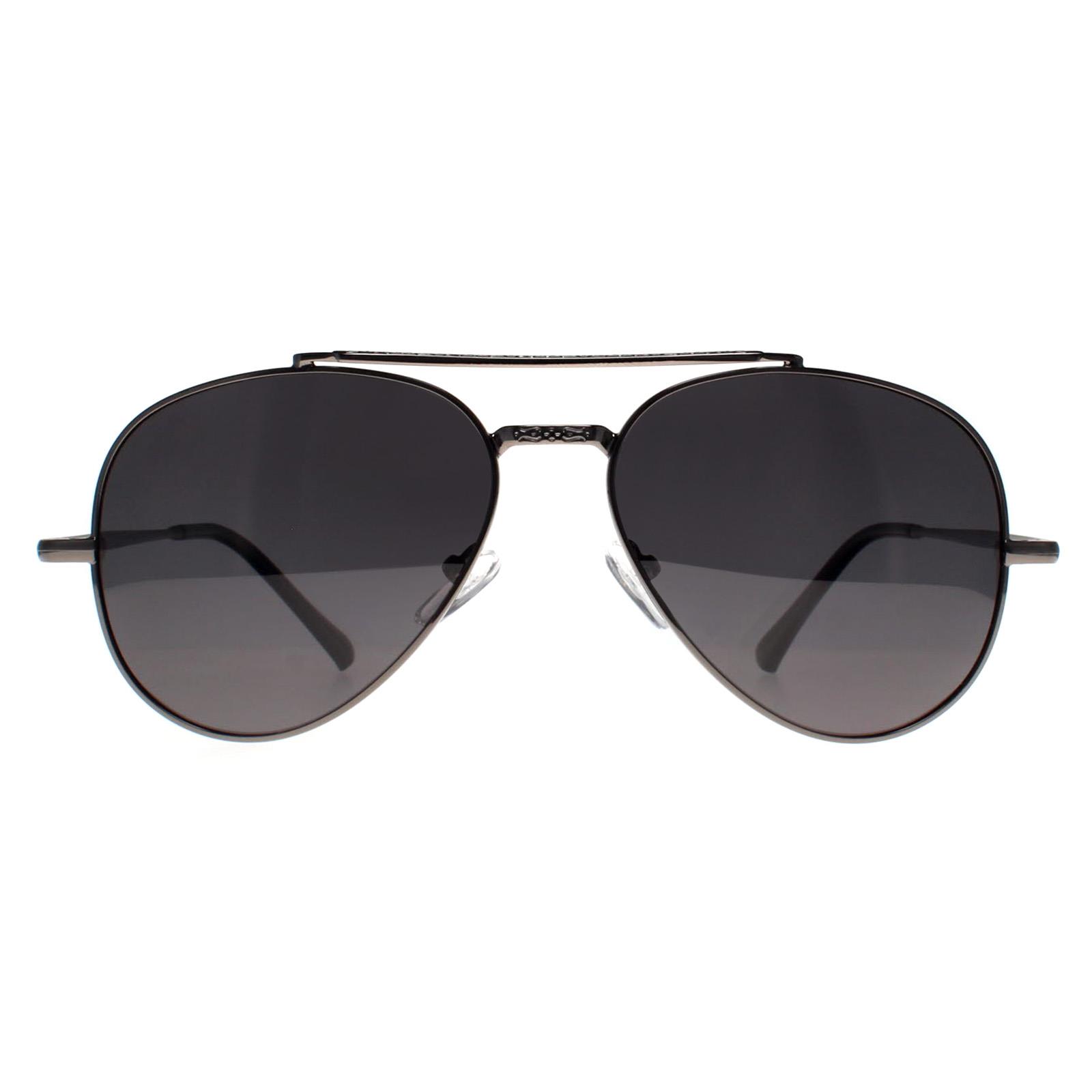 Montana Men's   Grey Sunglasses Mp185 F Shiny Gunmetal Smoke Polarized , BrandAlley