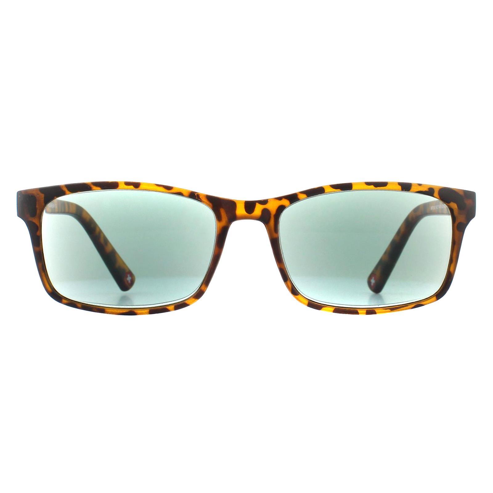 Montana Men's  Sunreaders MR73AS Havana Green Readers +3.50 , BrandAlley