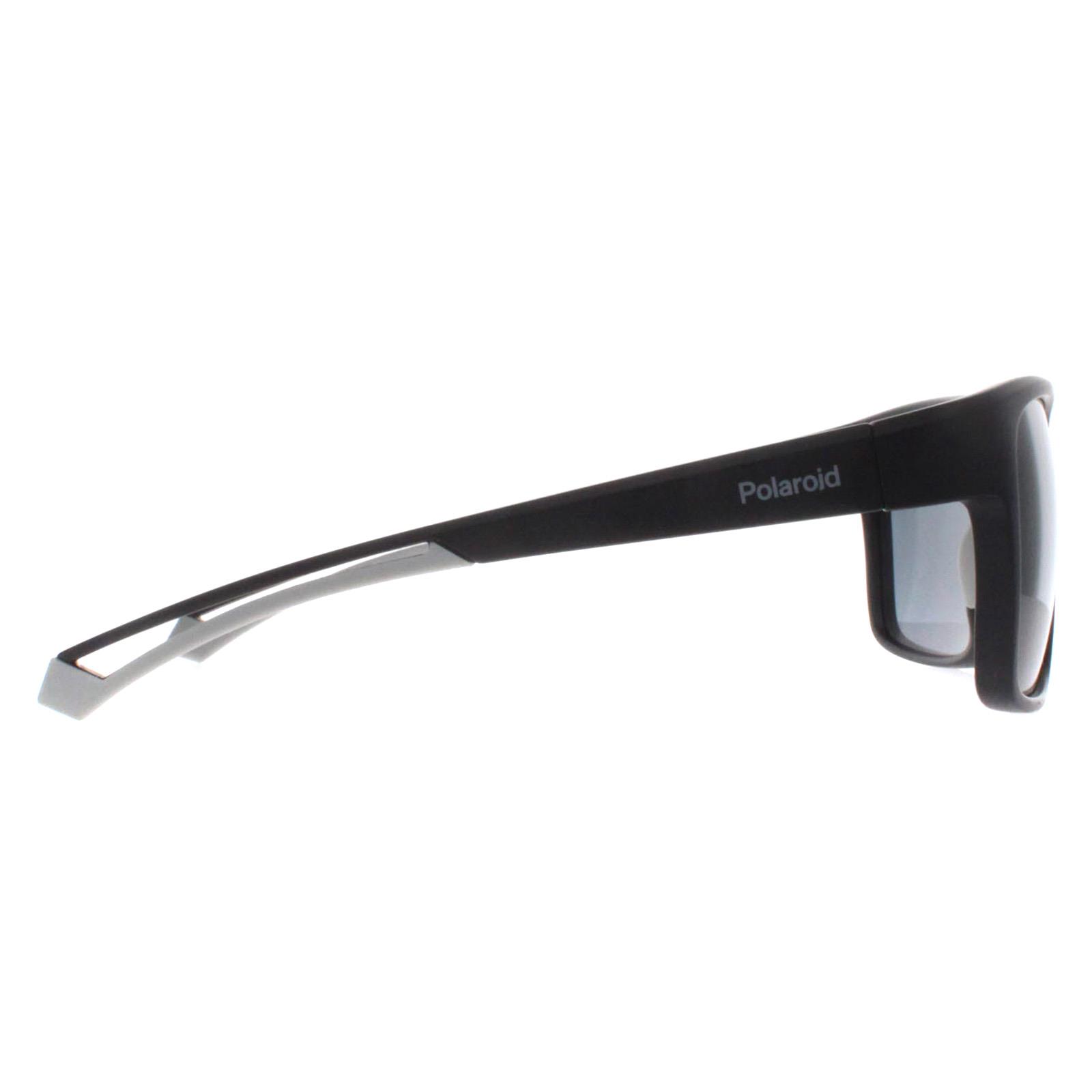 Polaroid Men's   Black Sunglasses Pld 7052/S 003 E3 Matte Grey Polarized High Contrast , BrandAlley