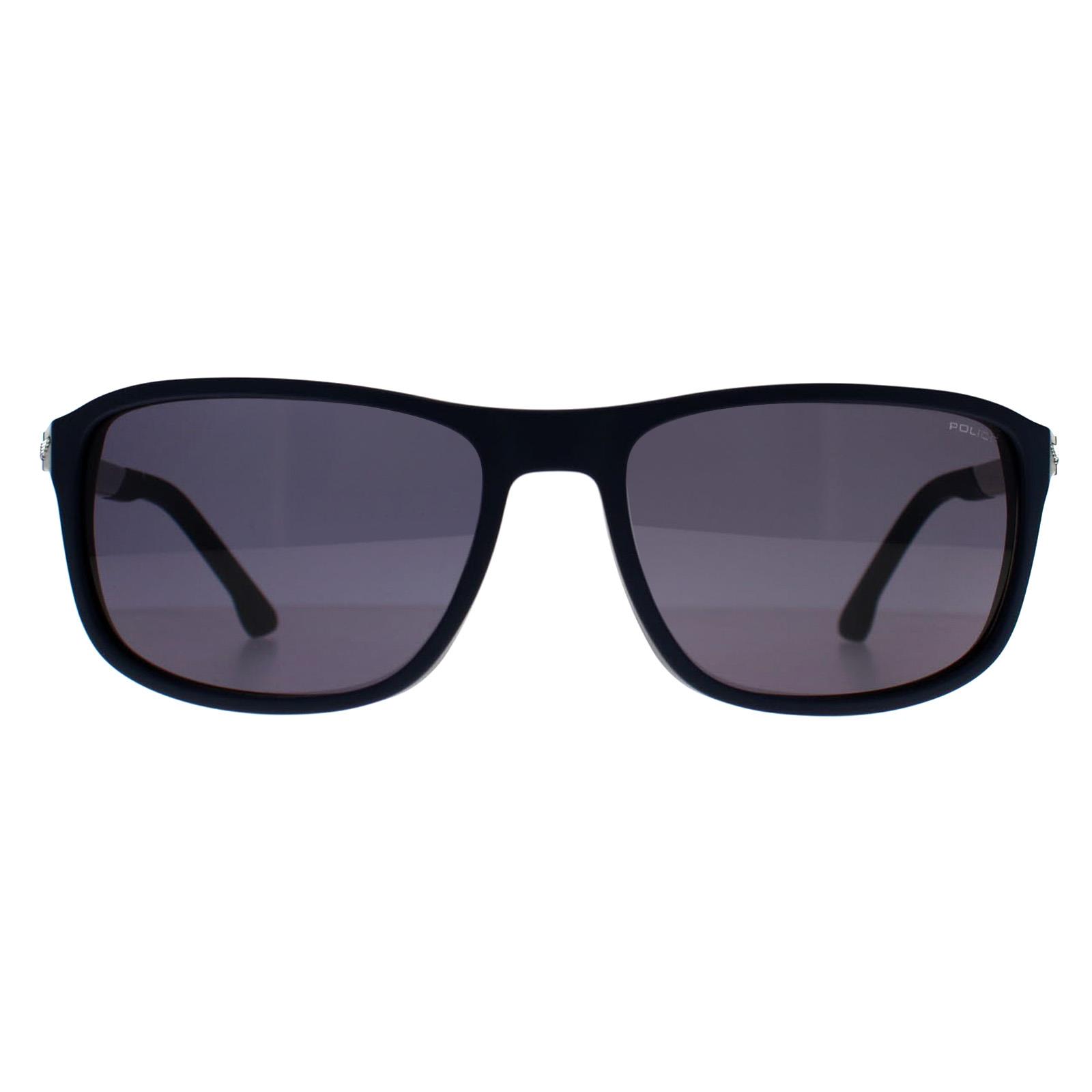 Police Sunglasses SPLC37M Tailwind Evo3 0C03 Matte Blue Blue Police Sunglasses SPLC37M Tailwind Evo3 0C03 Matte Blue Blue