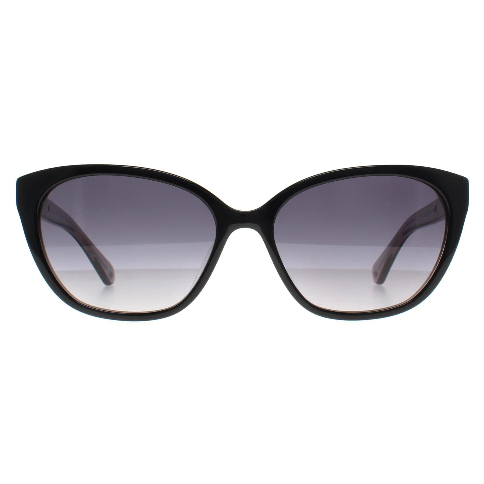 Kate Spade Women's   Black Sunglasses Philippa/G/S 807 9O Grey Gradient , BrandAlley