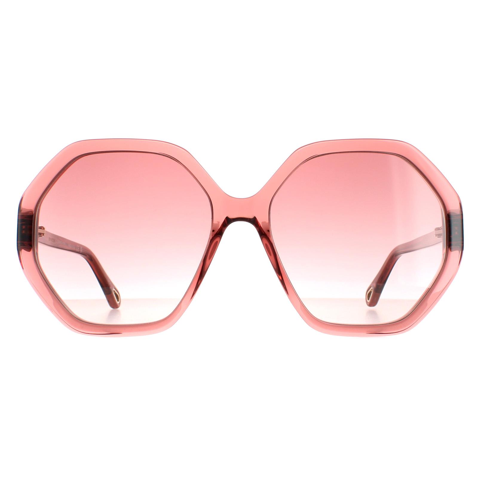 Chloé Women's Chloé  Chloe Sunglasses Esther Pink Crystal Pink Brown Gradient , BrandAlley