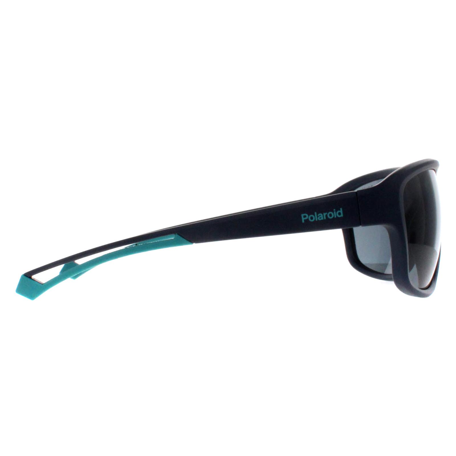 Polaroid Men's  Sunglasses PLD 7049/S ZX9 E3 Blue Azure Grey Polarized High Contrast , BrandAlley