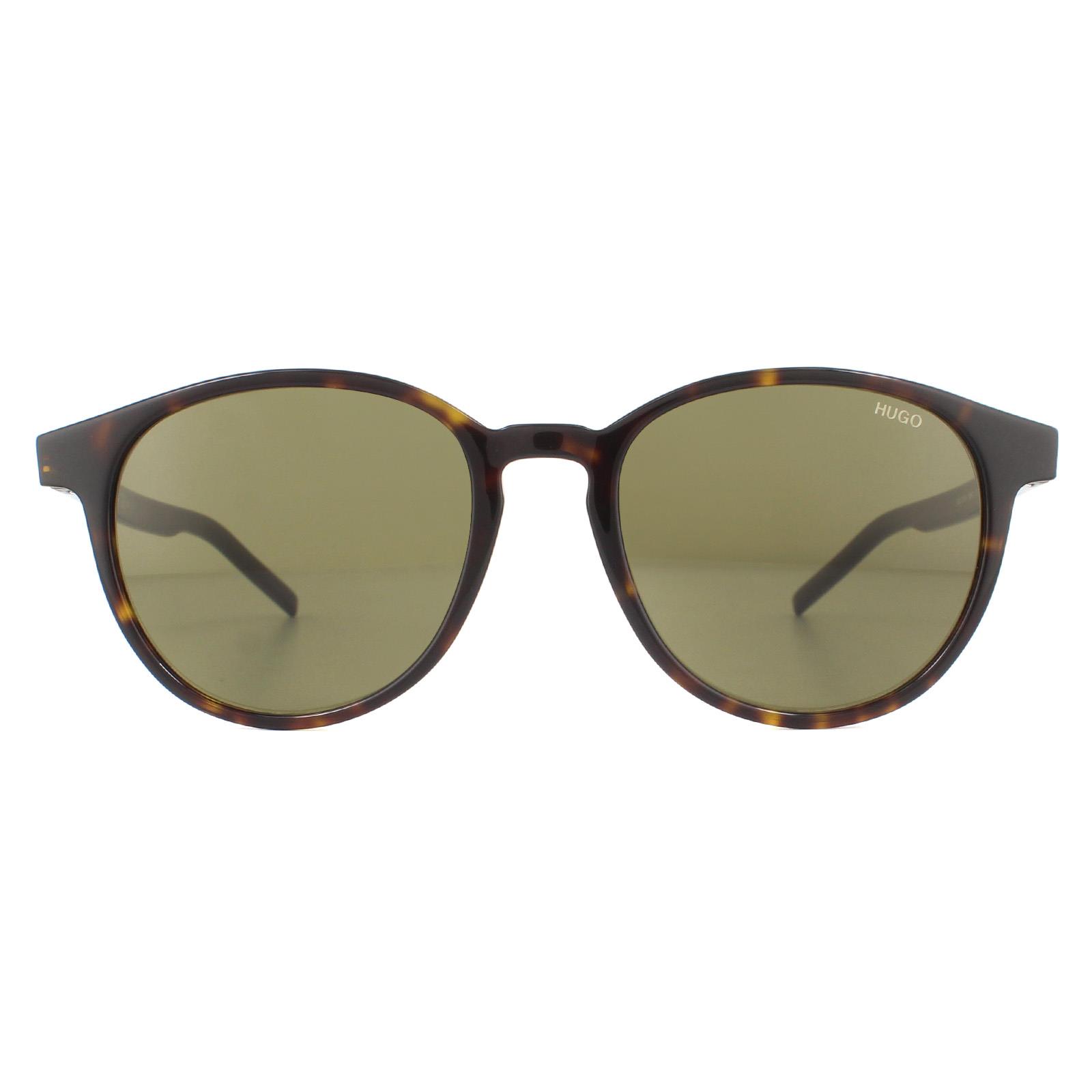 Hugo by Hugo Boss Men's  Sunglasses HG1127/S 086/QT Havana Green , BrandAlley