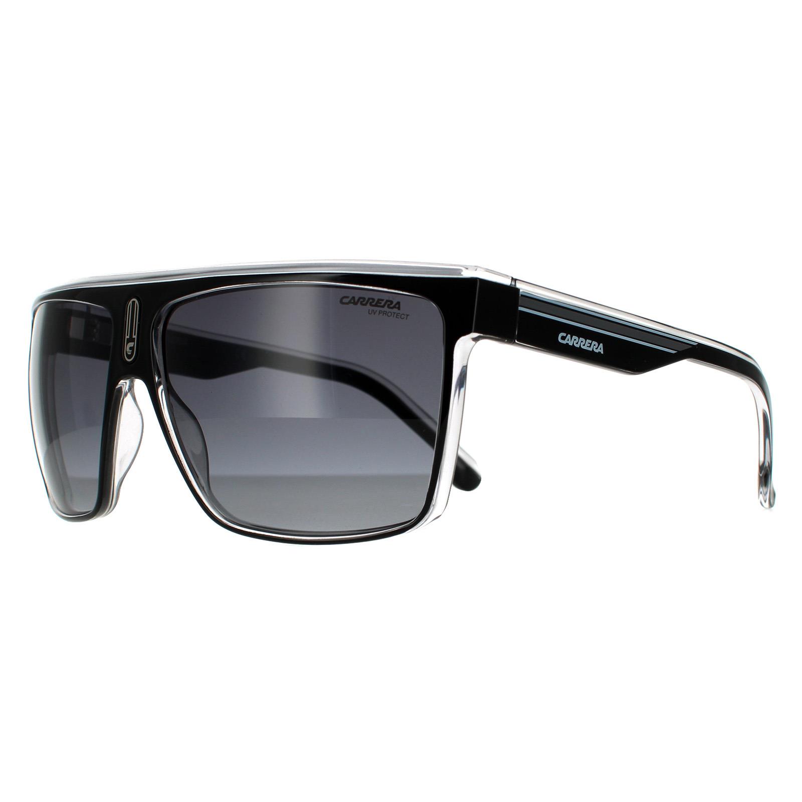 Carrera Men's   Black Sunglasses 22/N 80S 9O White Dark Grey Gradient , BrandAlley
