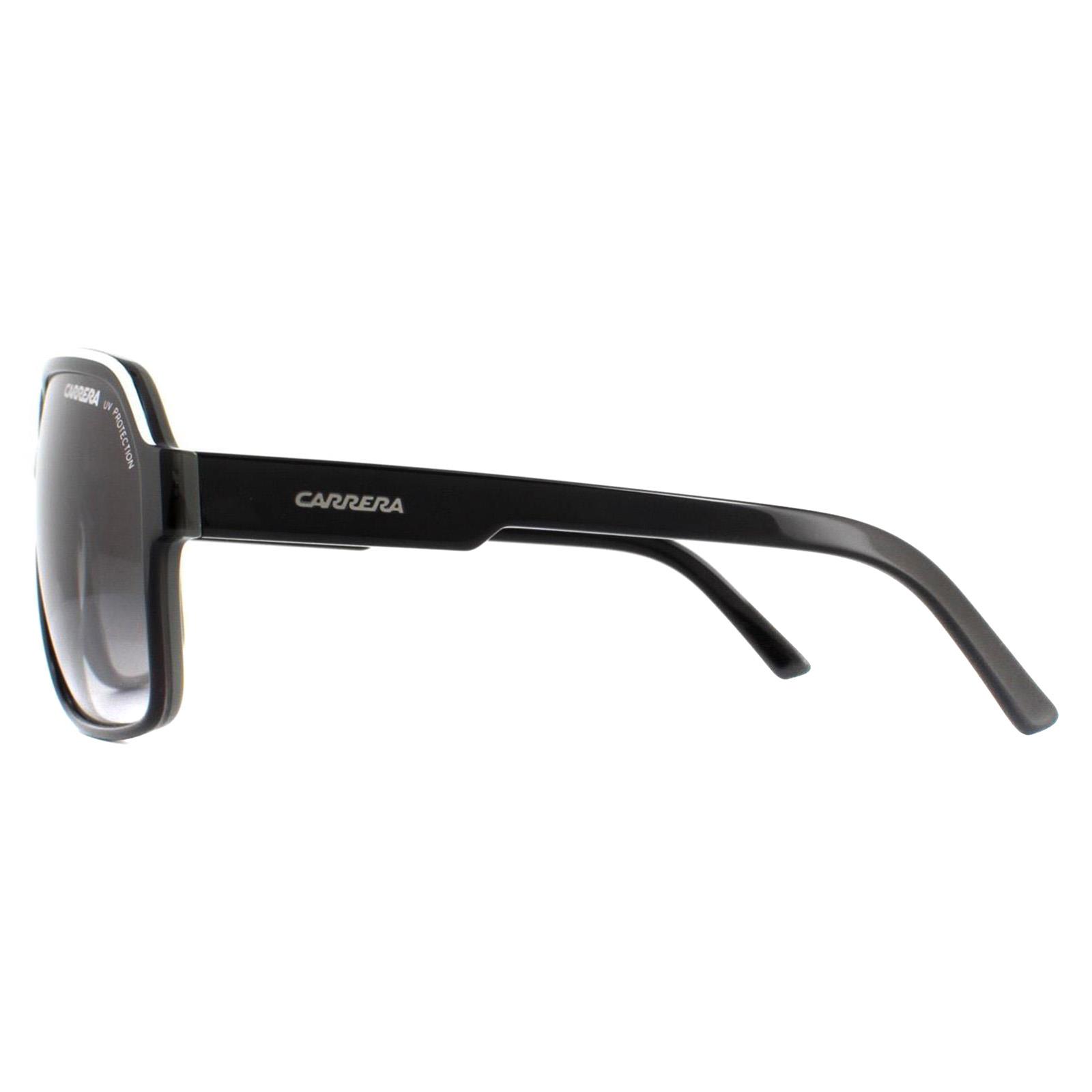 Carrera Men's   Black Sunglasses 33 8V6 9O And White Grey Gradient , BrandAlley