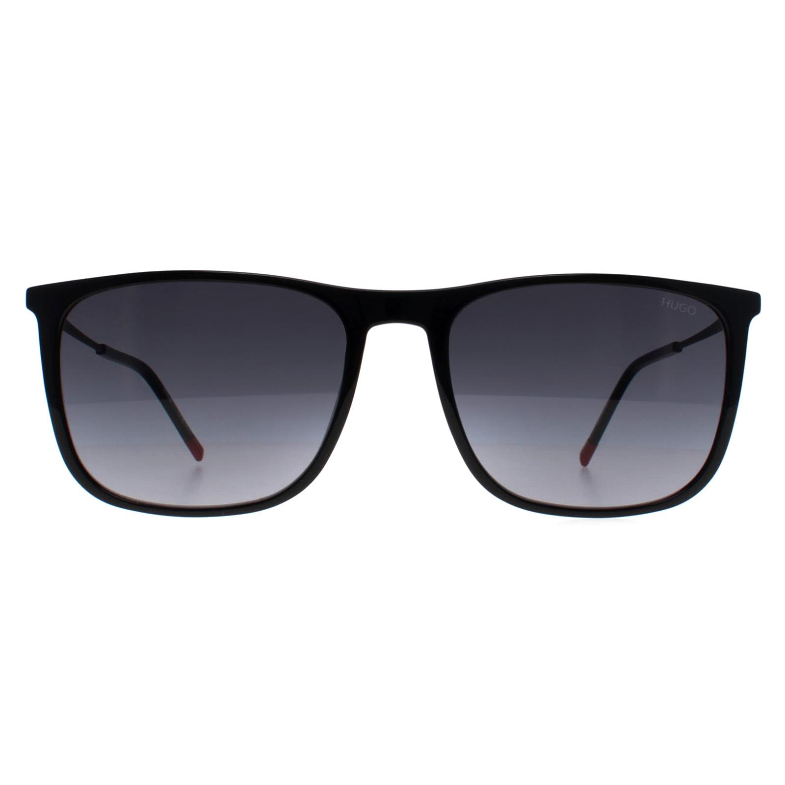 Hugo by Hugo Boss Sunglasses HG 1319/S 807 9O Black Grey Gradient Hugo by Hugo Boss Sunglasses HG 1319/S 807 9O Black Grey Gradient