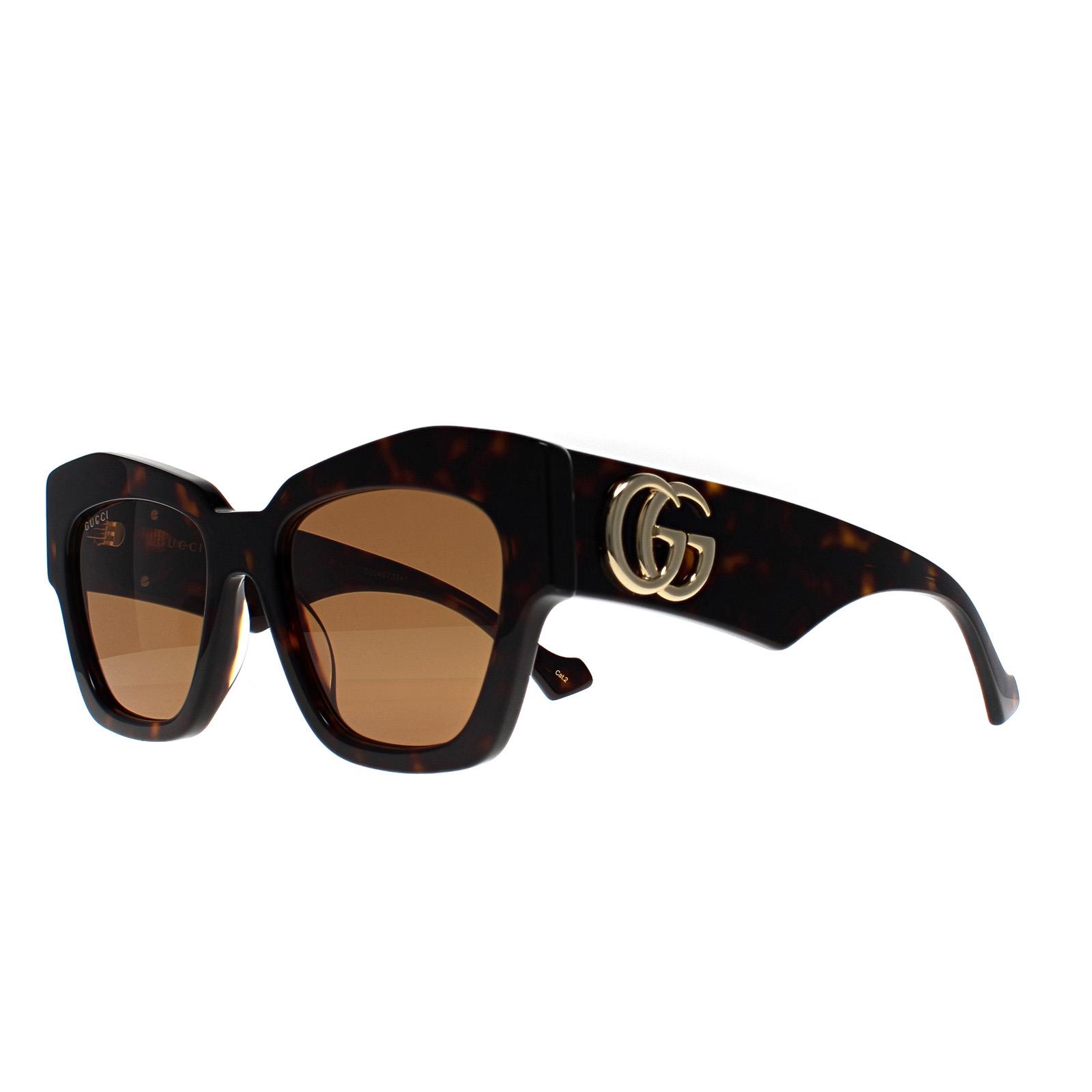 Gucci Women's   Cat Eye Tortoise Brown Sunglasses 51mm , BrandAlley