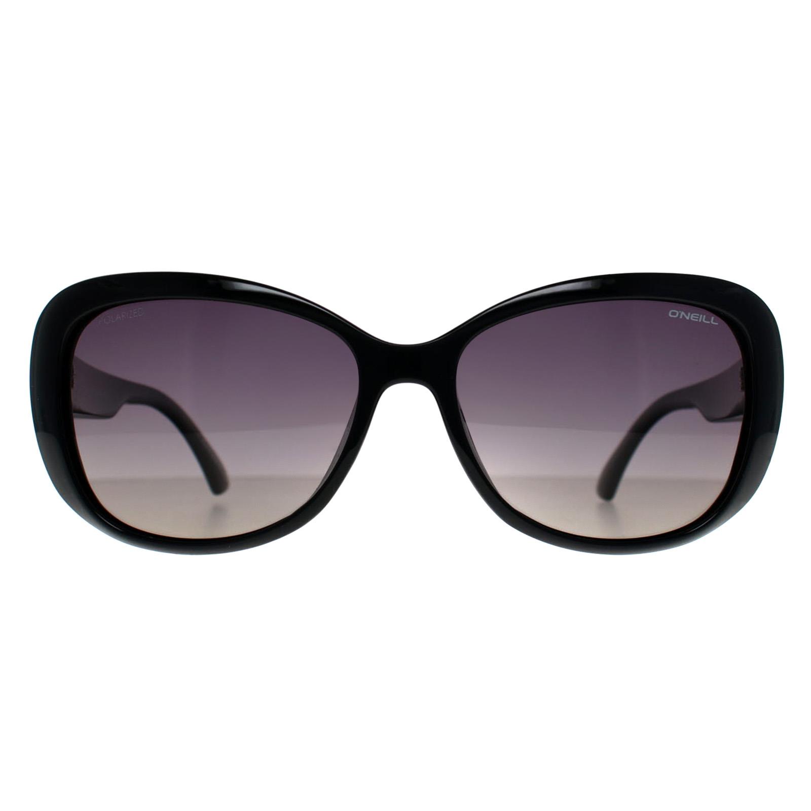 O'Neill Women's  Sunglasses 9010 104P Gloss Black Smoke to Berry Gradient , BrandAlley