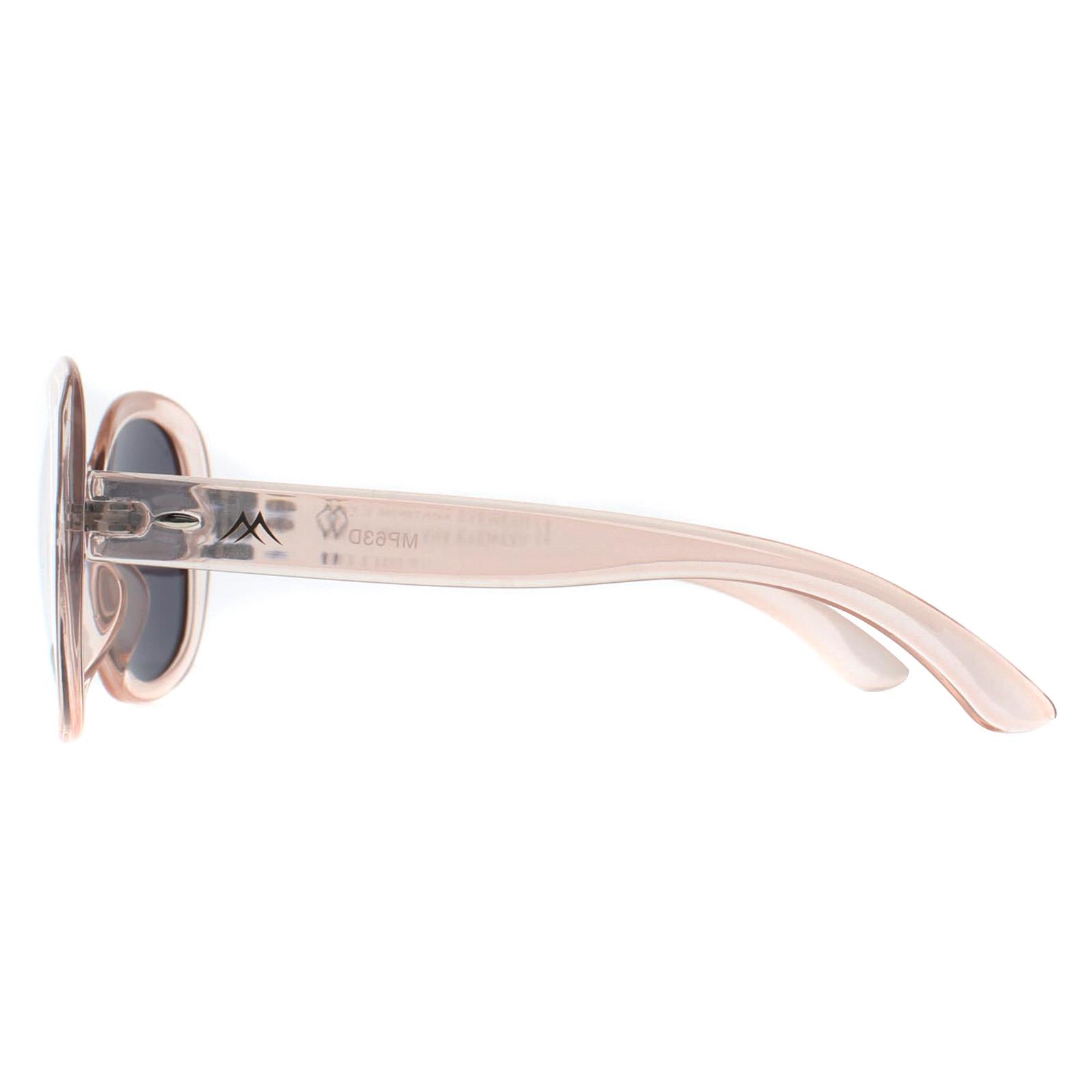 Montana Women's  Sunglasses MP63 D Transparent Pink Smoke Polarized , BrandAlley
