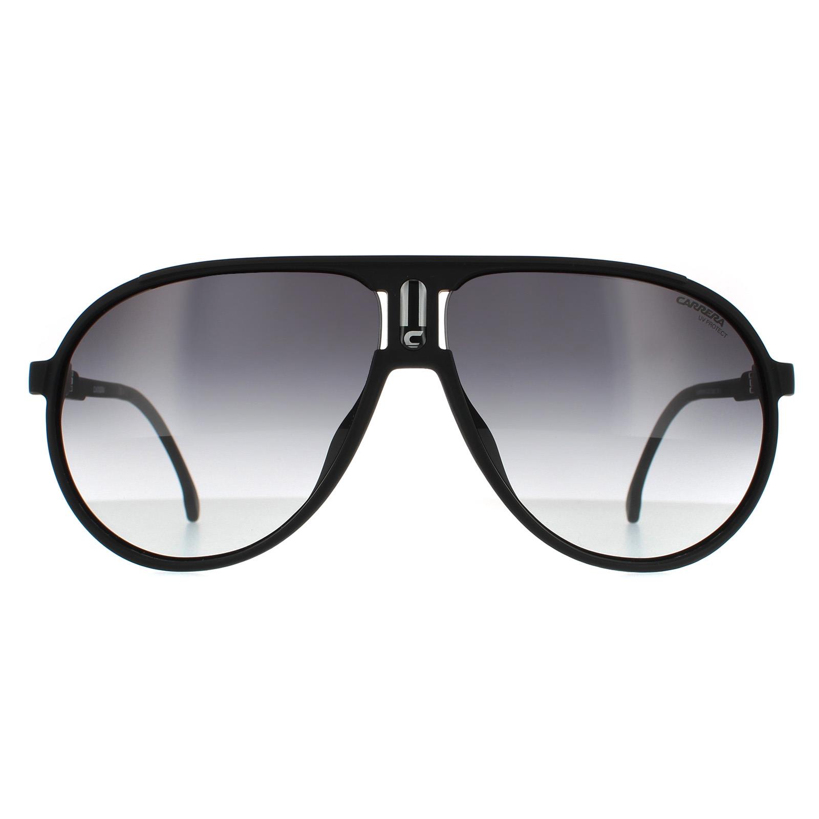 Carrera Men's   Black Sunglasses Champion/N Dl5 9O Matte Grey Gradient , BrandAlley
