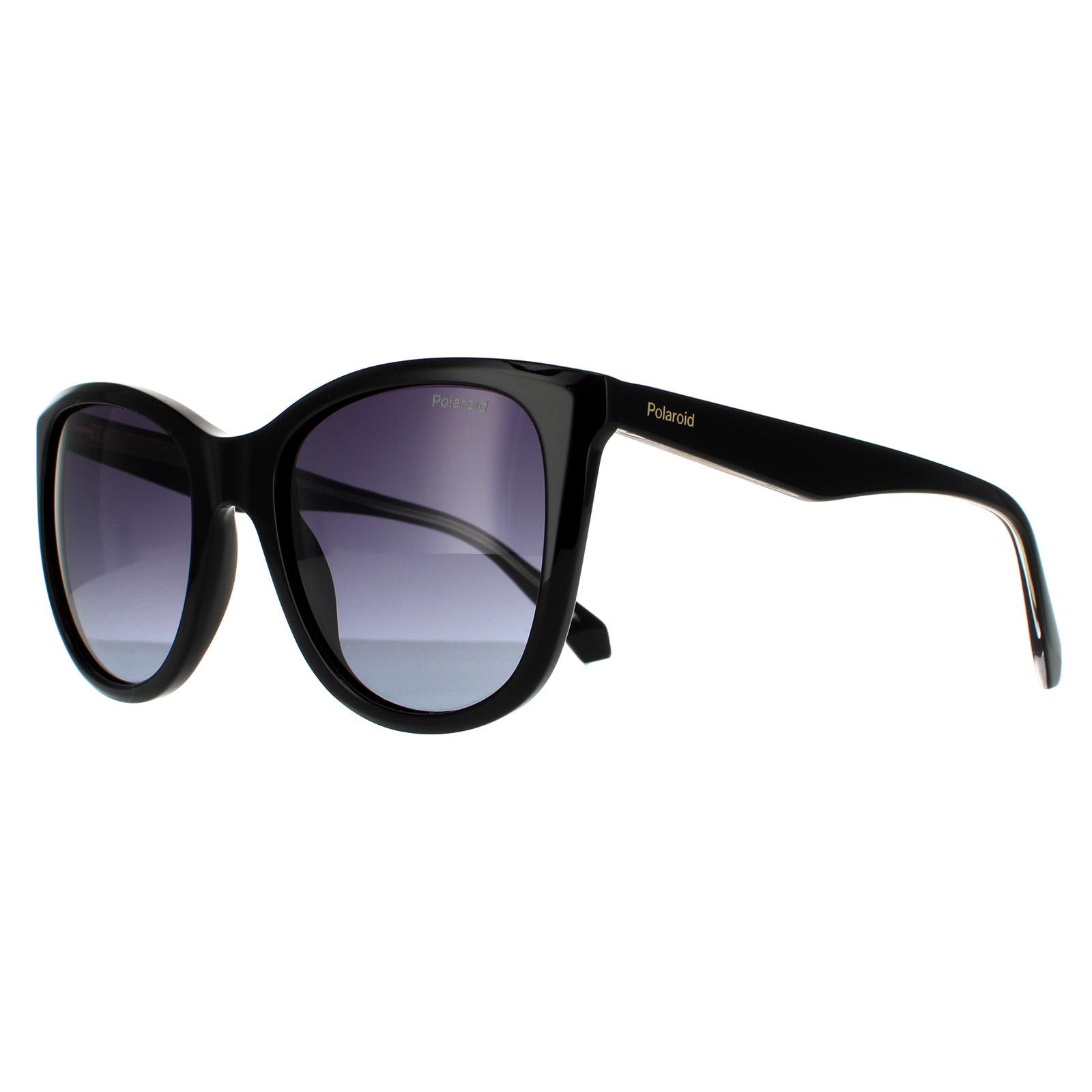 Polaroid Women's  Sunglasses PLD 4096/S/X 807 WJ Black Grey Gradient Polarized , BrandAlley