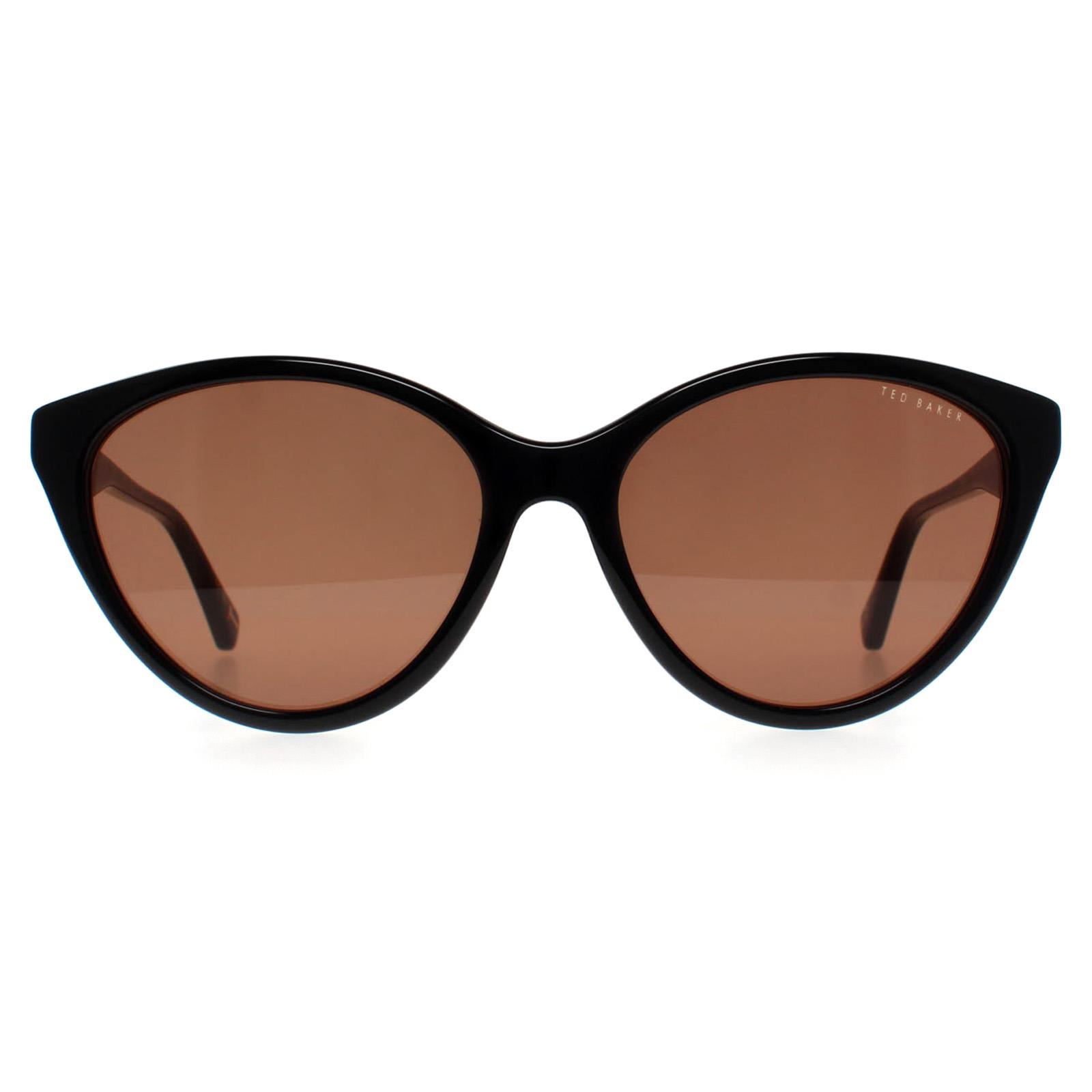 Ted Baker Women's  Sunglasses TB1735 Deeha 001 Black Brown , BrandAlley