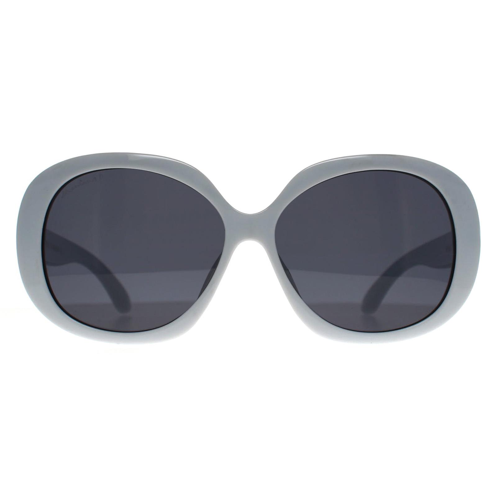 Montana Women's  Sunglasses MP63 C Shiny Black Smoke Grey Polarized , BrandAlley