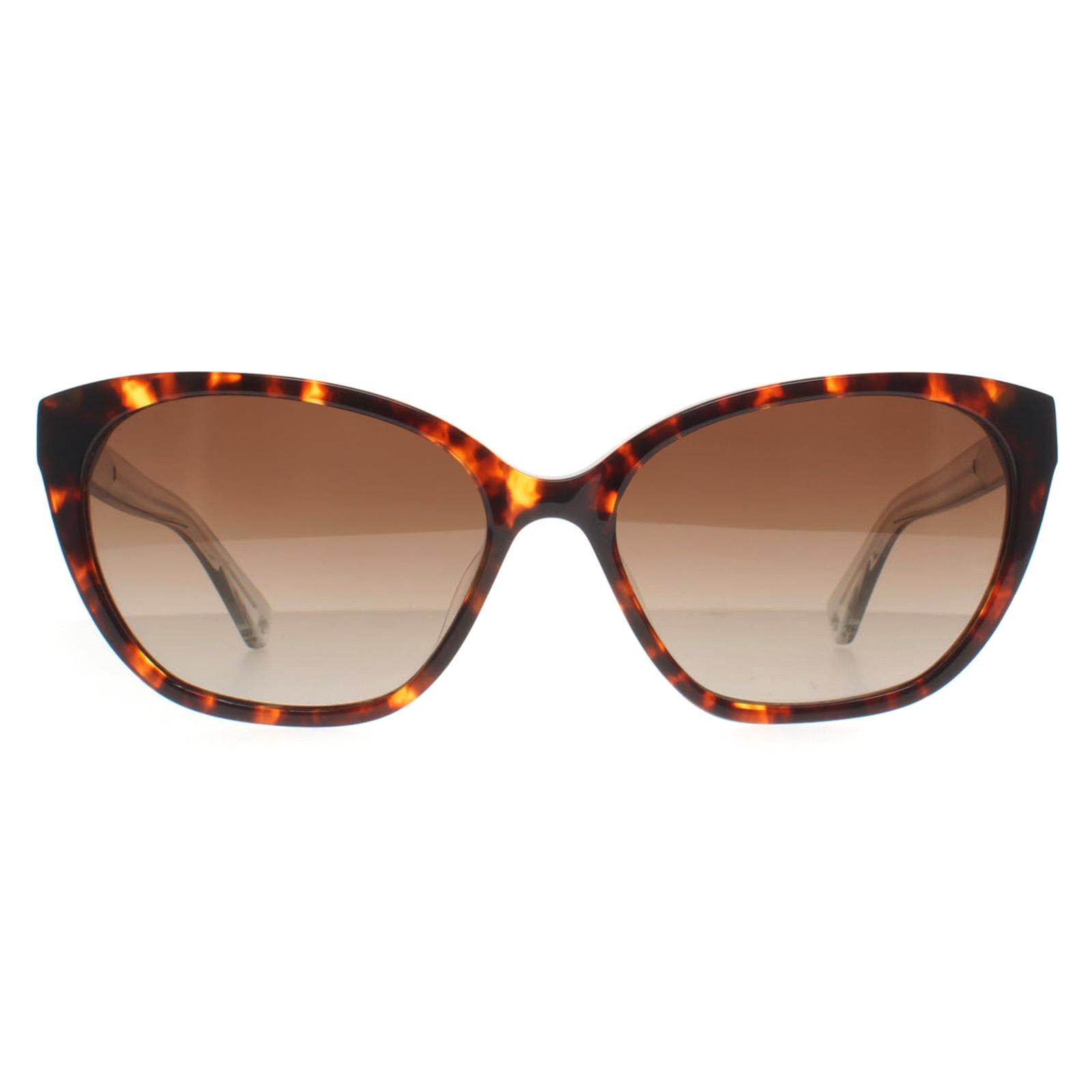Kate Spade Women's   Brown Sunglasses Philippa/G/S 086 La Havana Gradient Polarized , BrandAlley