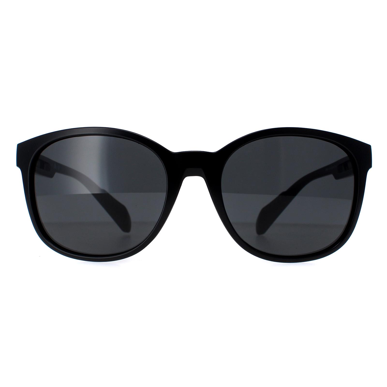 Adidas Sunglasses SP0011 01A Shiny Black Contrast Grey Adidas Sunglasses SP0011 01A Shiny Black Contrast Grey