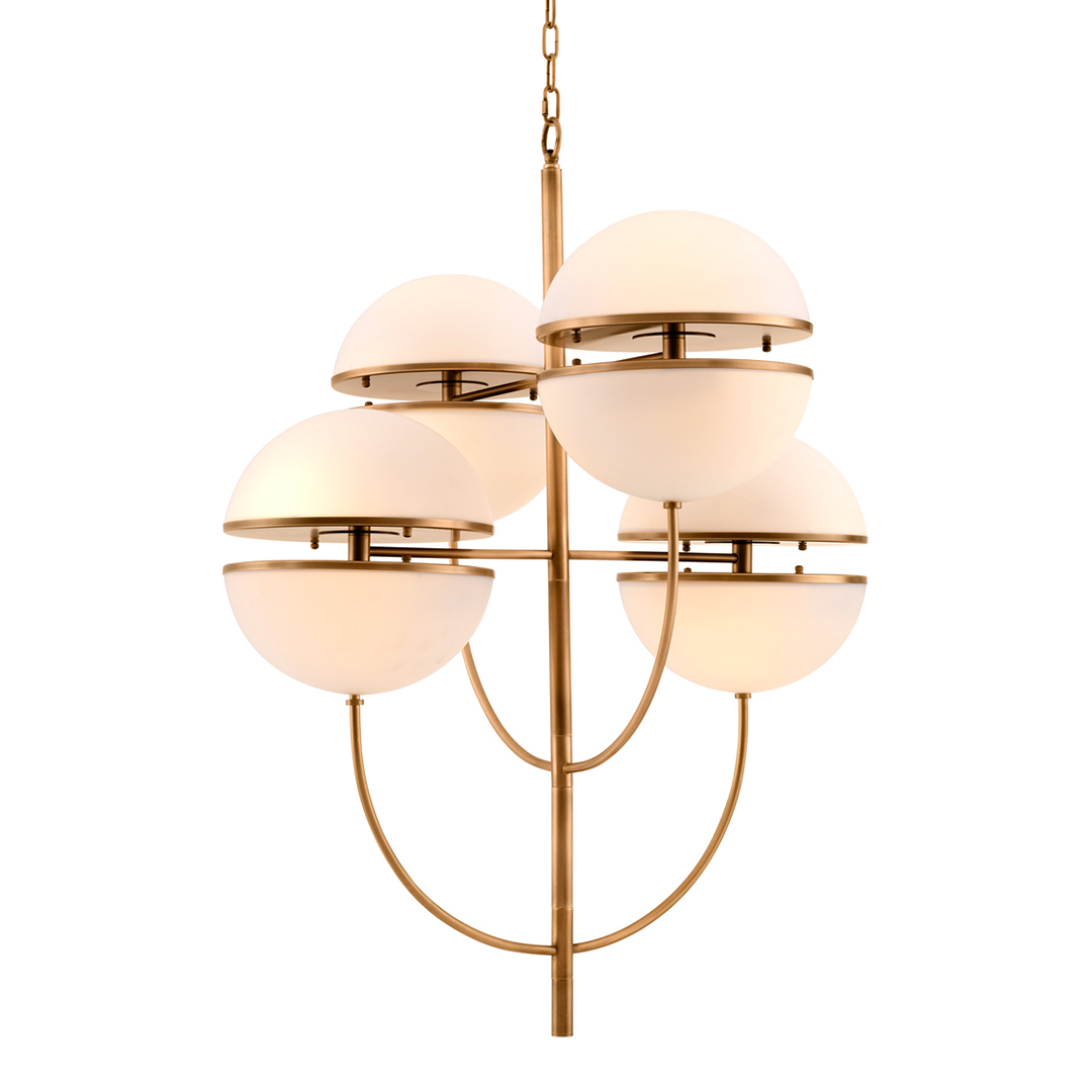 Eichholtz   Spiridon Chandelier Antique Brass in Size 3, BrandAlley