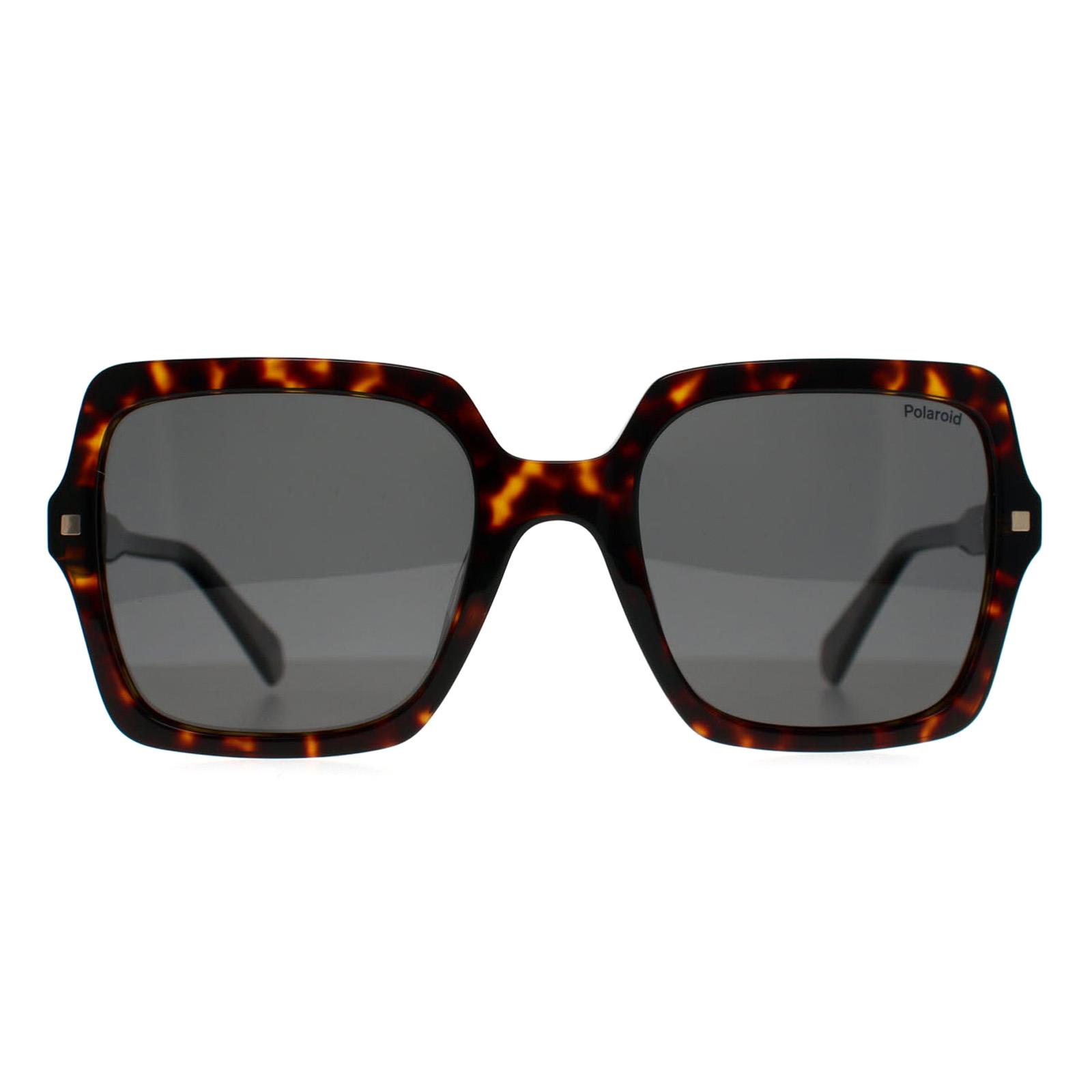 Polaroid Women's  Sunglasses PLD 4165/S/X 086 M9 Havana Grey Polarized , BrandAlley