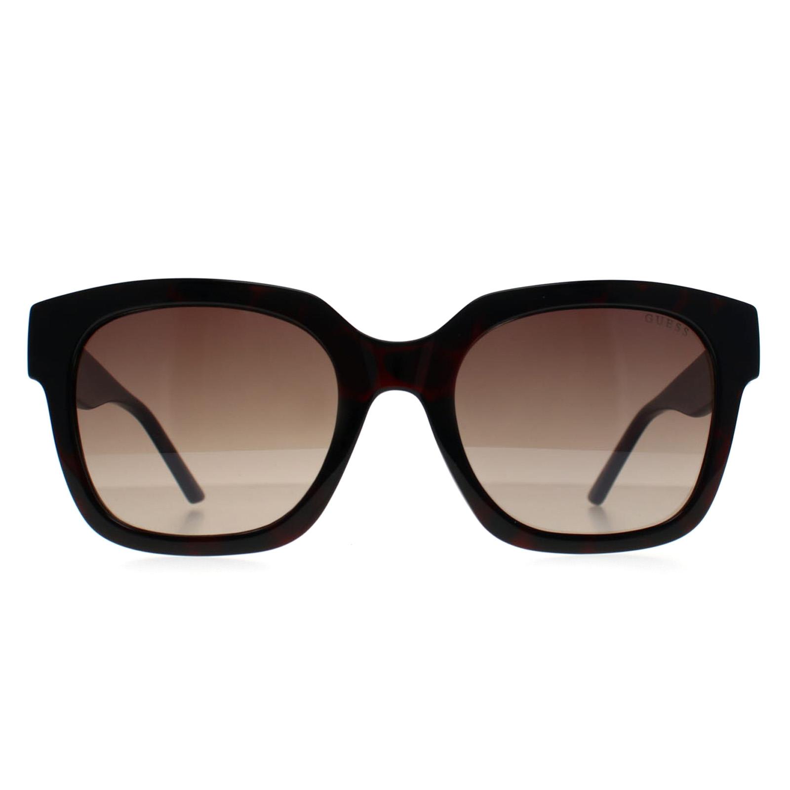 Guess Women's  Sunglasses GF6128 52F Dark Havana Brown Gradient , BrandAlley