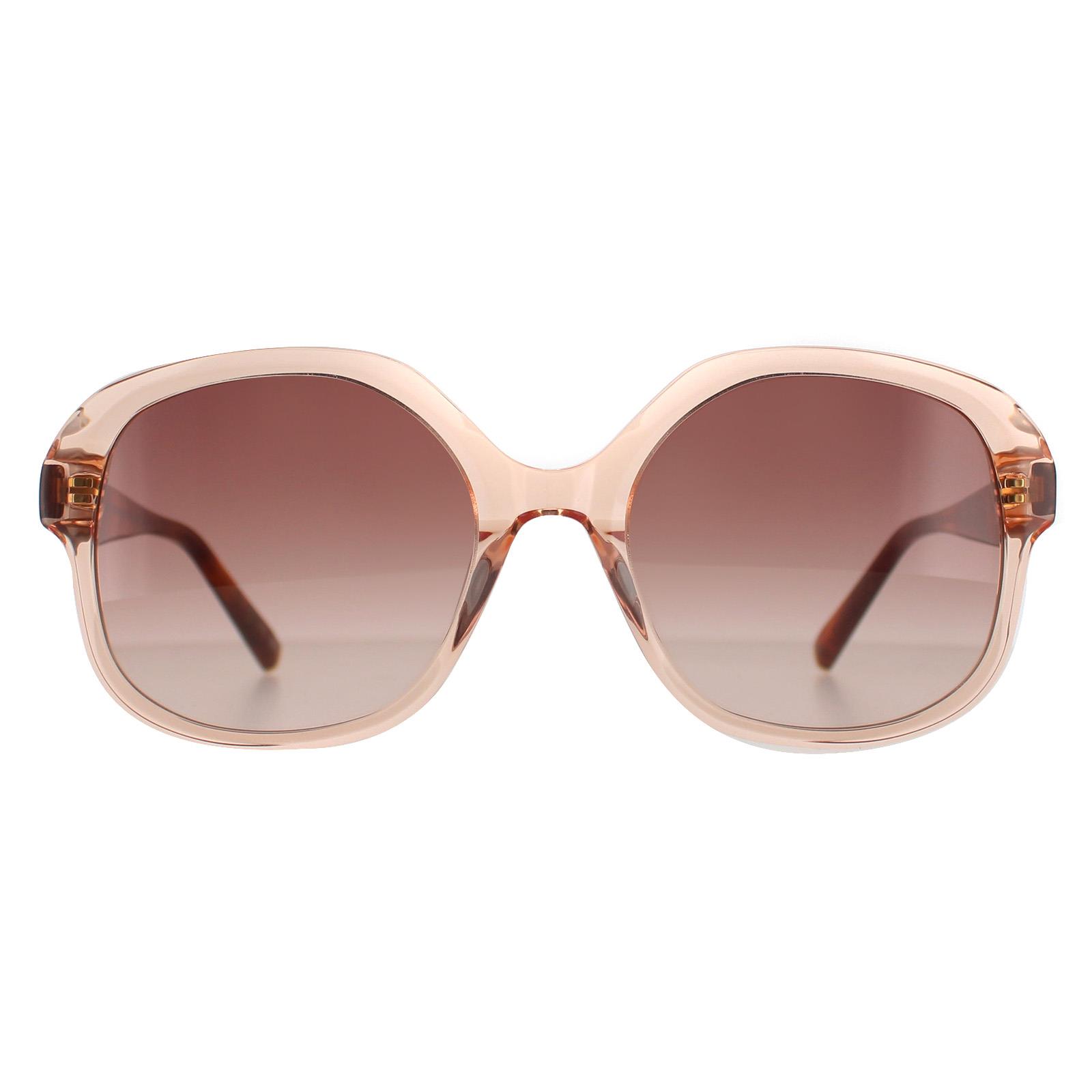 Ted Baker Women's  Sunglasses TB1685 Eloise 271 Crystal Orange Pink Gradient , BrandAlley