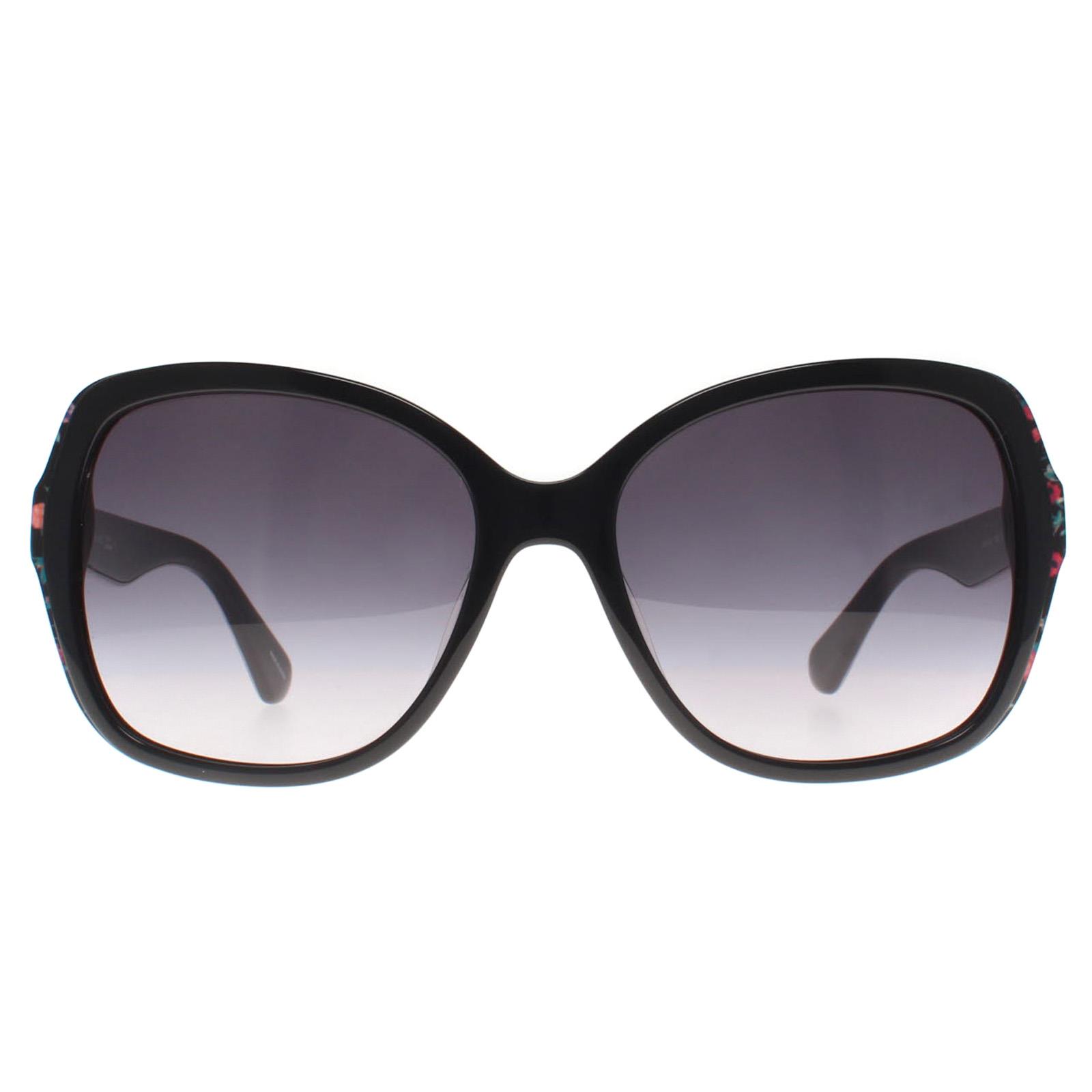 Kate Spade Women's   Black Sunglasses Karalyn/S 7Rm 9O Pattern Dark Grey Gradient , BrandAlley
