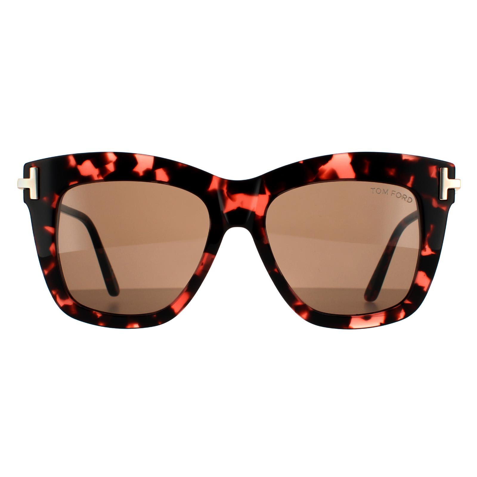 Tom Ford Women's  Sunglasses Dasha FT0822 56E Pink Havana Brown , BrandAlley