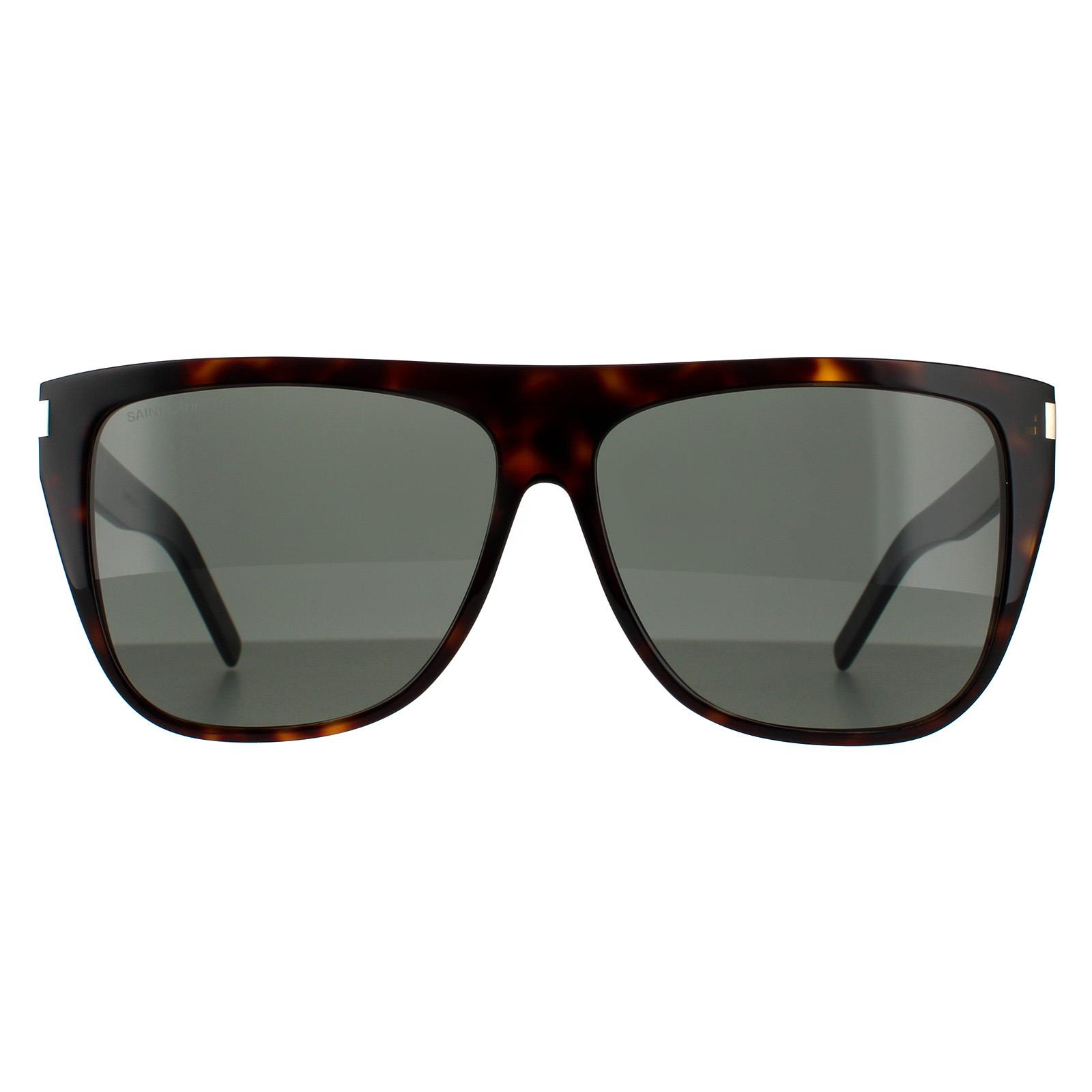 Saint Laurent Women's  Sunglasses SL 1 SLIM 002 Dark Havana  Grey , BrandAlley