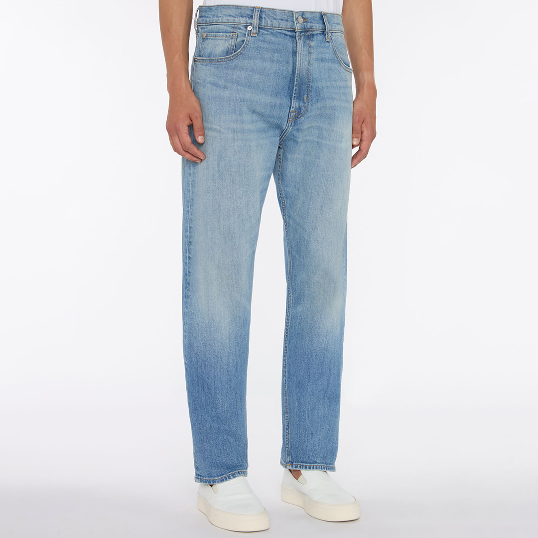 Light Blue Modern Straight Revival Jeans