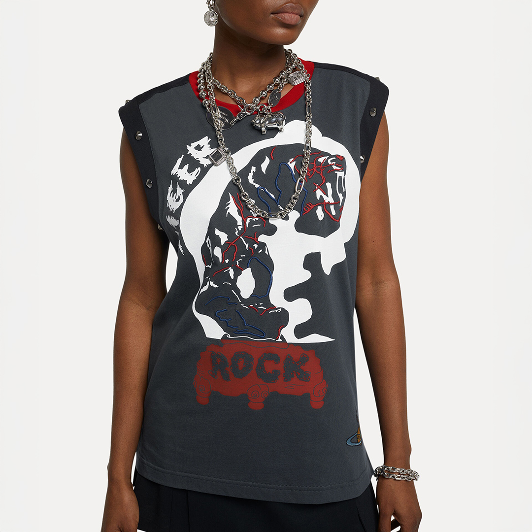 Vivienne Westwood Women's  Tiger Tiger Vest in Size M, BrandAlley