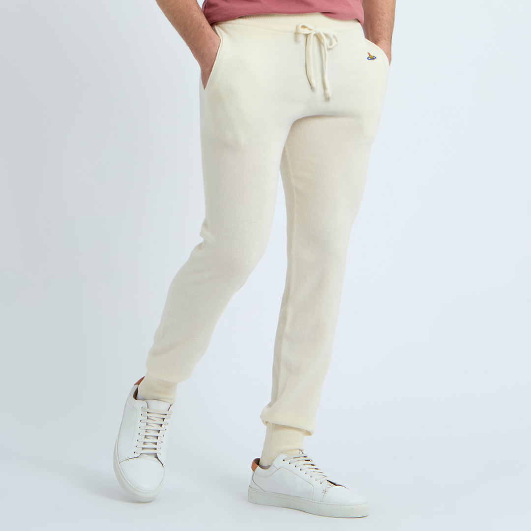 Vivienne Westwood Men's  Natural  Cuffed Joggers in Size S, BrandAlley
