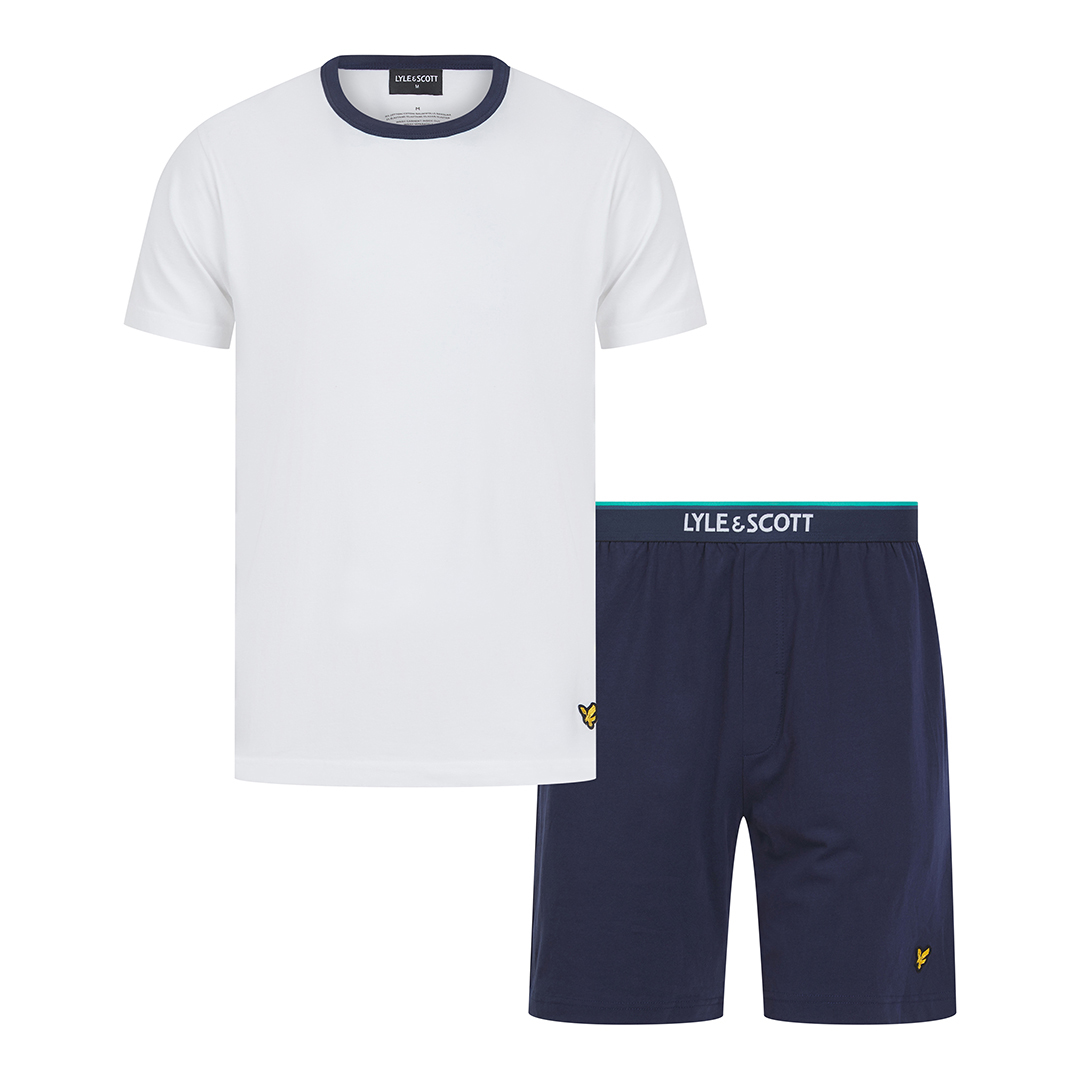 Zephaniah Bright White/Peacoat Loungewear