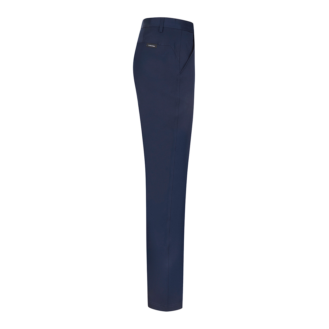 Calvin Klein Golf Men's   Navy Classic Fit Tech Stretch Trousers in Size 44S, BrandAlley