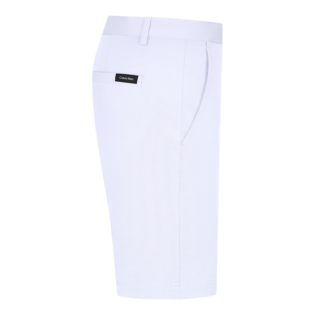 Calvin Klein Golf Men's   White Classic Fit Tech Stretch Shorts in Size 44, BrandAlley