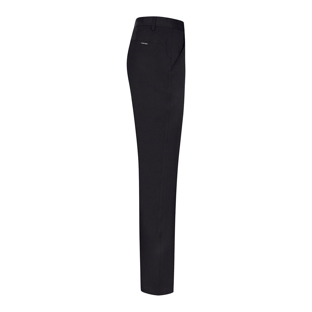 Calvin Klein Golf Men's  Black Classic Fit Tech Stretch Trousers in Size 38R, BrandAlley