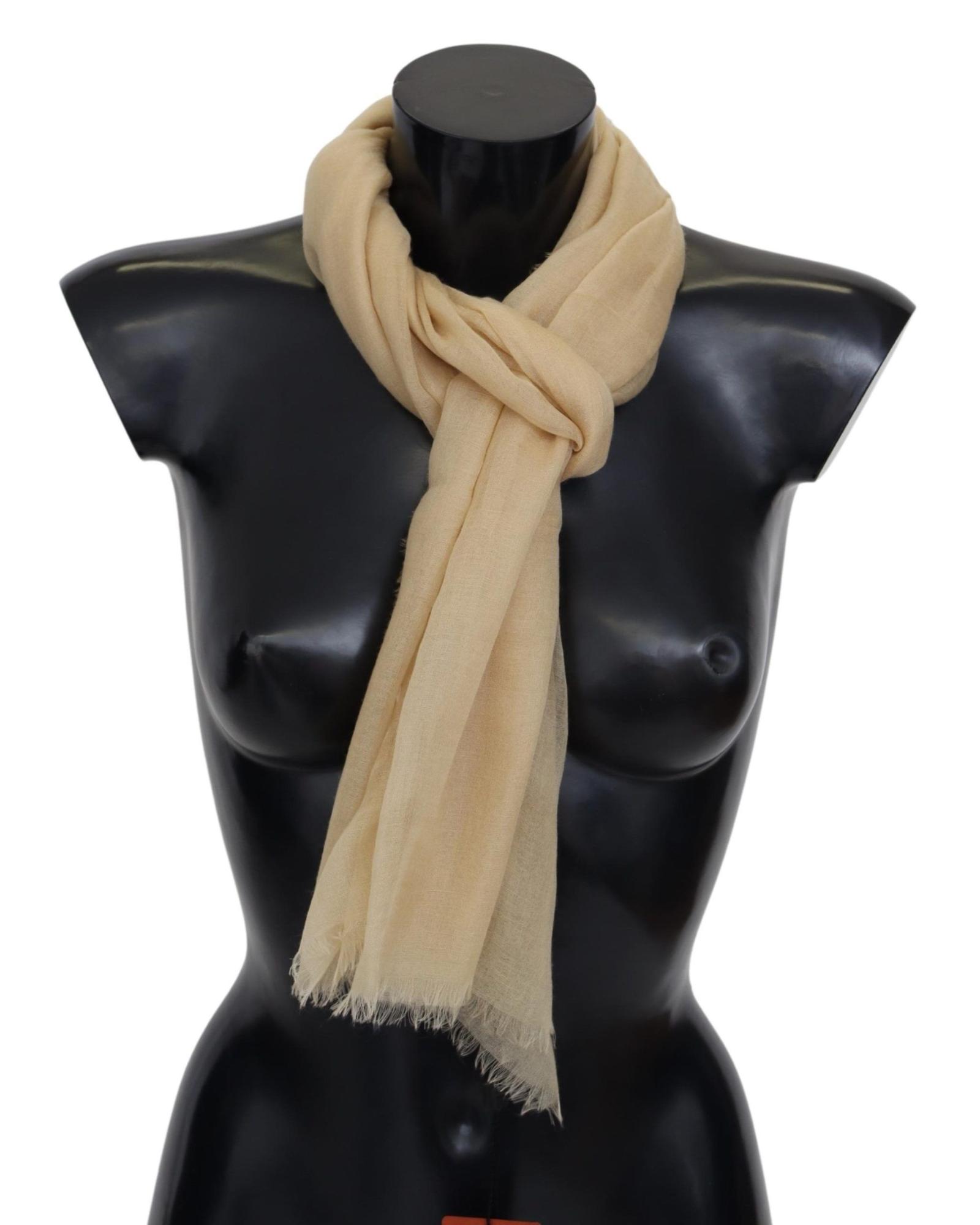 Lightweight Woven Fringe Scarf Soft Wrap for Versatile Fashion -