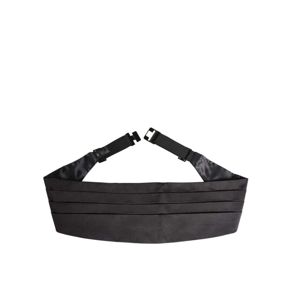 100% Silk Belt Wide Waist Cummerbund with Adjustable Hook Clip Closure 100% Silk Belt Wide Waist Cummerbund with Adjustable Hook Clip Closure